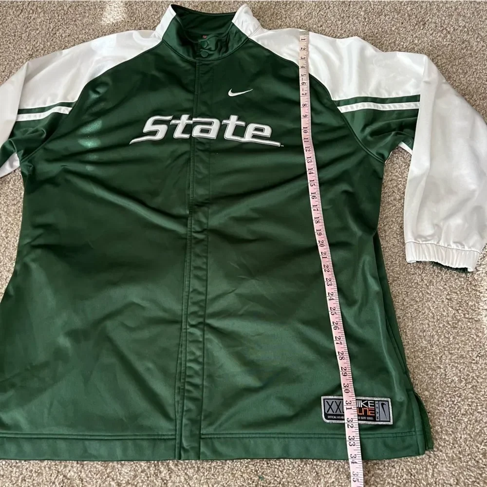 Nike Elite Michigan State Spartans Basketball Warm up men's XXL